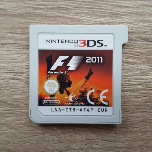 Formula 2011 nintendo 3ds - formula,